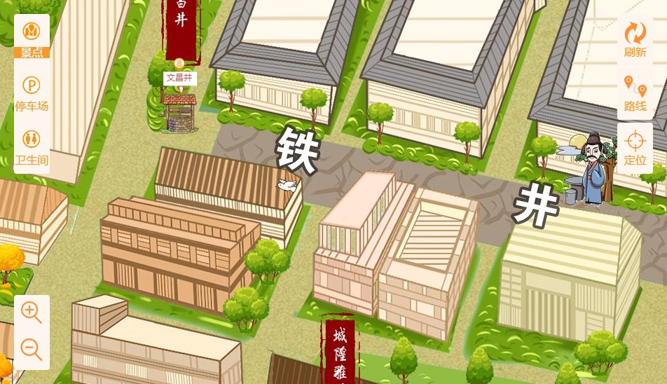 五桂山街道智慧景区：手绘地图与语音导览的完美融合